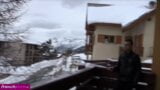 Frenchporn.fr - Blowjob im Wintersport snapshot 1