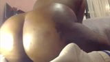 Heavy African goddess Marley is flexing her virgin anus in close-up snapshot 14