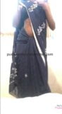 Desi Indian pretty aunty video call with boyfriend snapshot 1