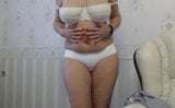 beautiful mommy in white panties snapshot 4