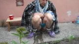 russian woman pissing snapshot 5