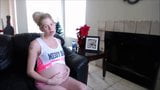 Preggo White Trash говорит о трахе с большим черным членом snapshot 10