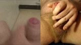 Big Squirt Of Precum On Skype. snapshot 10