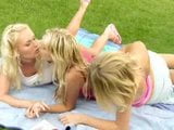 threesome lesbians pic nic snapshot 1