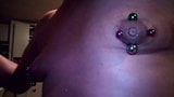 HUGE NIPPLE PIERCINGS HIGH HEELS - CAROLASMIT - DGB STYLE snapshot 2