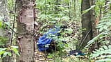 Un extraño atrapó a un twink masturbándose en el bosque y no pudo pasar de su culo - 377 snapshot 4