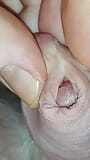 Close up precum and foreskin play snapshot 7