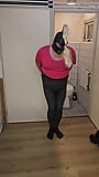 Fette Sissy pisst in Leggins snapshot 4