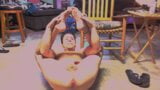 PERFORMING SOME KINKY NAKED YOGA snapshot 4