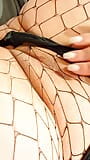 Fucked through a fishnet pantyhose snapshot 3