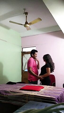 Doctor having good time with patient