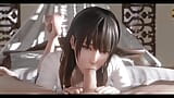 3D compilação: Doa Marie Rose de quatro Tamaki duplo boquete Rachel Threesome Sem censura Hentai snapshot 2