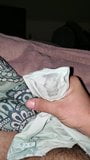 I took my middle sil panties and came alot snapshot 2