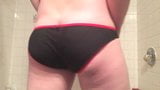 Mesh bikini strip tease snapshot 7