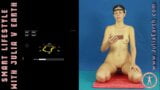 Nude Julia V Earth trains own psychic with neuro device. snapshot 18