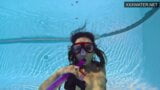 Lana Tanga shows underwater orgasms to you snapshot 4