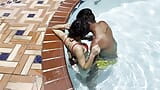 FOREIGN COUPLE CAUGHT FUCKING IN THE WATER snapshot 3