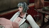Lady From Devil May Cry 4 Gets Cum In Her Mouth During a Titty Fuck snapshot 6