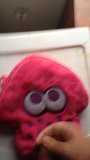 Splatting on my Splatoon 2 Squid plush pouch snapshot 2