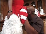 Ebony cheerleader loves black cock snapshot 3