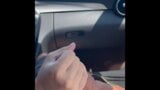 Hitchhiking - Busty Cougar jerks me off while Driving snapshot 2