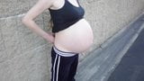 pregnant street-She doesn't care who's watching snapshot 10