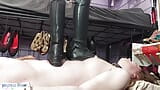 Riding boots trampling and boot fetish snapshot 4