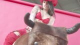 Nhỏ cowgirl hút off một cowboy instagram pov snapshot 5