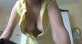 Great tits on blonde Brit snapshot 10