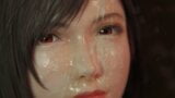 Final Fantasy 7 Tifa Lockheart Handjob Blowjob Gesichtsbesamung snapshot 4