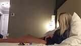 SUPER SEXY Blonde Femboy Removes Chastity Then Jerks Off snapshot 5