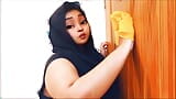 Punjabi Beautiful BBW sexy maid while cleaning house, owner gives rough fuck inside her big ass - Full HD snapshot 3