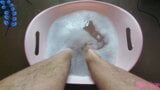 Wash and scrub my big dirty feet snapshot 10