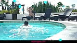 Chilean MILF Catherine Knight Fucks Pool Boy Outdoors snapshot 3