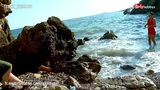 Il mio hobby sporco - bruna calda scopata su una spiaggia rocciosa snapshot 2