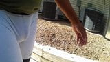 Walking in White N2N Shorts outdoors snapshot 7