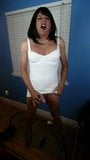 Sexy stephanie cd se masturba en vestido blanco snapshot 8