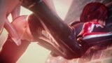 Femshep anal creampie (animación con sonido) snapshot 5