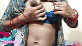 Indian village girl Sakshi caressing her pussy, her servant saw it desi hindi sex snapshot 2