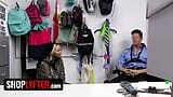 Tiny Asian Babe Asia Lee Gets Interrogated Before Taking The Security Officer's Cock - Shoplyfter snapshot 2