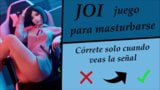 Spanish JOI hentai (interactive) - Edges y orgasmos arruinados. snapshot 2