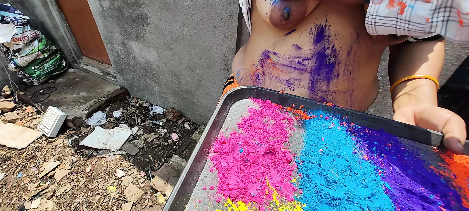 Holi ke bf video