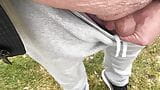 Pissing and masturbate outside snapshot 1