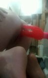 Clip from Playing with my double dildo snapshot 8