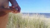 Nude walking through the Dutch dunes snapshot 4