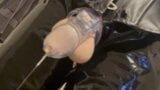 Leaking Thick Cum in Chastity snapshot 1