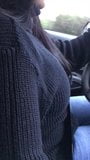 Handjob while drive wife snapshot 3