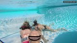 Eva Sasalka und Jason werden beim Ficken unter Wasser beobachtet snapshot 8