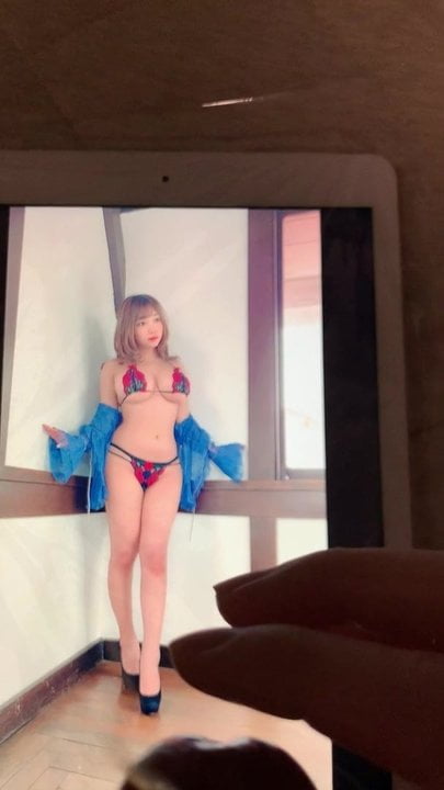 Japanese Big tits Gravure Idol  Taicho  cum tribute