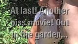 Outdoor piss July 2020 pt 1 of 4 snapshot 1